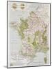France Agriculture Old Map-marzolino-Mounted Art Print
