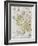 France Agriculture Old Map-marzolino-Framed Art Print