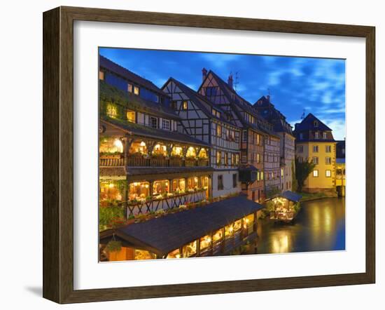 France, Alsace, Strasbourg, La-Petite-France-Shaun Egan-Framed Photographic Print