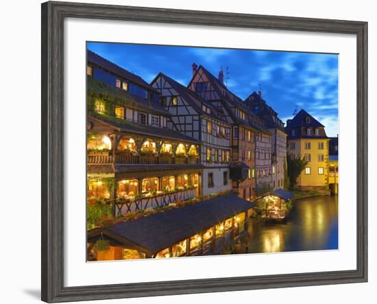 France, Alsace, Strasbourg, La-Petite-France-Shaun Egan-Framed Photographic Print