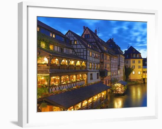 France, Alsace, Strasbourg, La-Petite-France-Shaun Egan-Framed Photographic Print