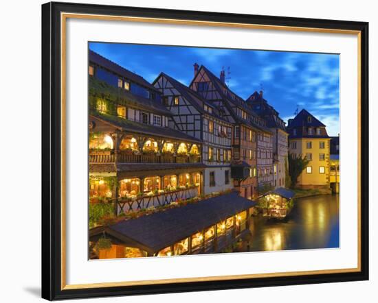 France, Alsace, Strasbourg, La-Petite-France-Shaun Egan-Framed Photographic Print