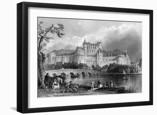 France, Amboise-Thomas Allom-Framed Art Print