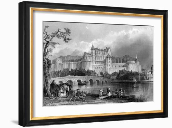 France, Amboise-Thomas Allom-Framed Art Print