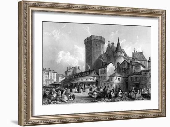 France Angouleme-Thomas Allom-Framed Art Print