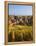 France, Bas-Rhin, Alsace Region, Alasatian Wine Route, Blienschwiller, Town Overview from Vineyards-Walter Bibikow-Framed Premier Image Canvas