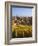 France, Bas-Rhin, Alsace Region, Alasatian Wine Route, Blienschwiller, Town Overview from Vineyards-Walter Bibikow-Framed Photographic Print