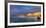 France, Biarritz, Pyrenees-Atlantique, Panorama of Grand Plage at Sunset-Shaun Egan-Framed Photographic Print