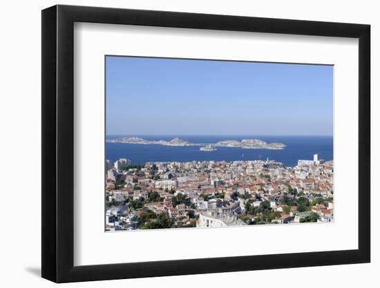 France, Bouches Du Rhone, Marseille. the View of Marseille-Kevin Oke-Framed Photographic Print