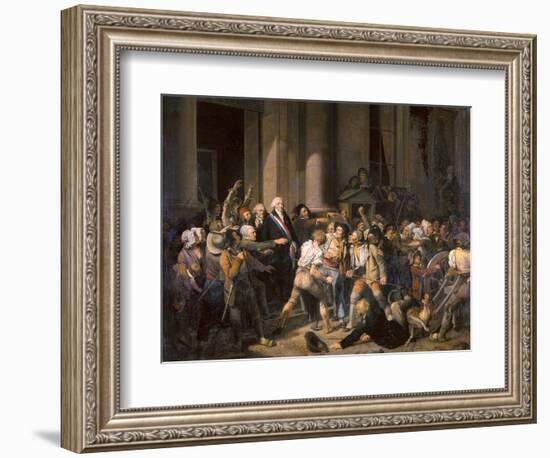 France: Bread Riot, 1793-Louis Leopold Boilly-Framed Giclee Print