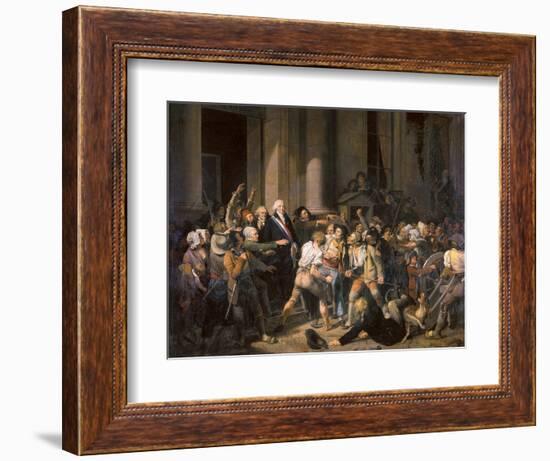 France: Bread Riot, 1793-Louis Leopold Boilly-Framed Giclee Print