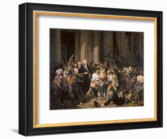 France: Bread Riot, 1793-Louis Leopold Boilly-Framed Giclee Print