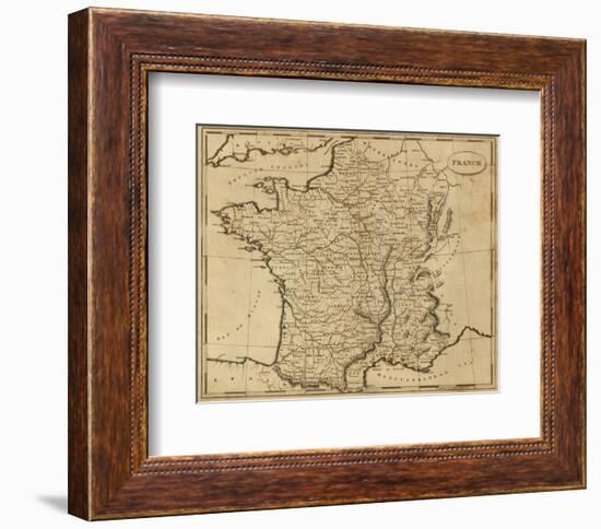 France, c.1812-Aaron Arrowsmith-Framed Art Print