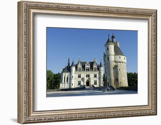 France, Centre, Indre-Et-Loire, Chateau De Chenonceau.-Amar Grover-Framed Photographic Print