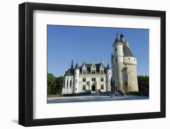 France, Centre, Indre-Et-Loire, Chateau De Chenonceau.-Amar Grover-Framed Photographic Print