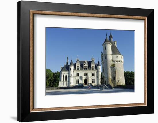 France, Centre, Indre-Et-Loire, Chateau De Chenonceau.-Amar Grover-Framed Photographic Print