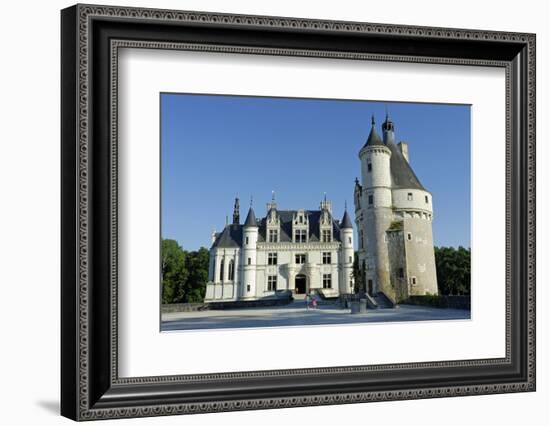 France, Centre, Indre-Et-Loire, Chateau De Chenonceau.-Amar Grover-Framed Photographic Print