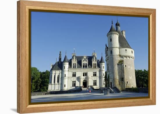 France, Centre, Indre-Et-Loire, Chateau De Chenonceau.-Amar Grover-Framed Premier Image Canvas