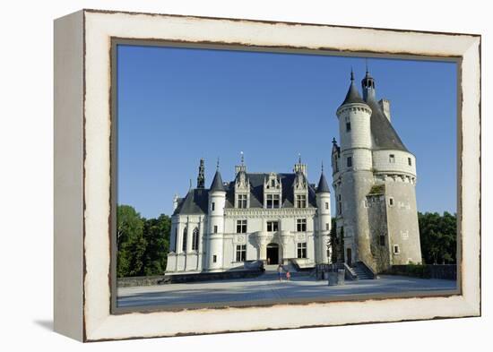 France, Centre, Indre-Et-Loire, Chateau De Chenonceau.-Amar Grover-Framed Premier Image Canvas