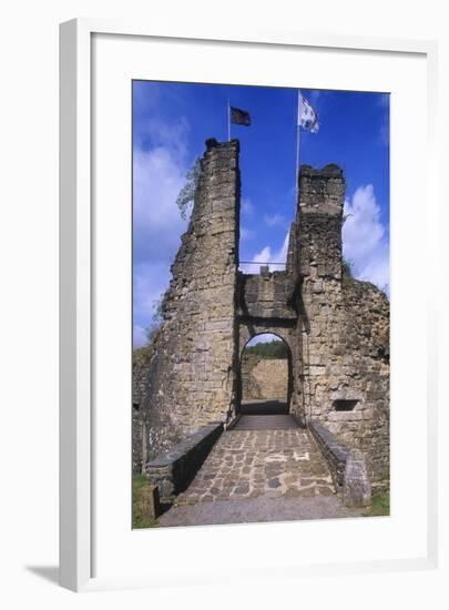 France, Champagne-Ardenne, Montcornet Castle, Built Between 11th and 12th Centuries-null-Framed Giclee Print