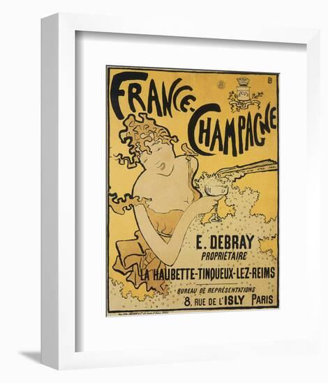 France-Champagne-Pierre Bonnard-Framed Premium Giclee Print