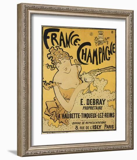 France-Champagne-Pierre Bonnard-Framed Premium Giclee Print