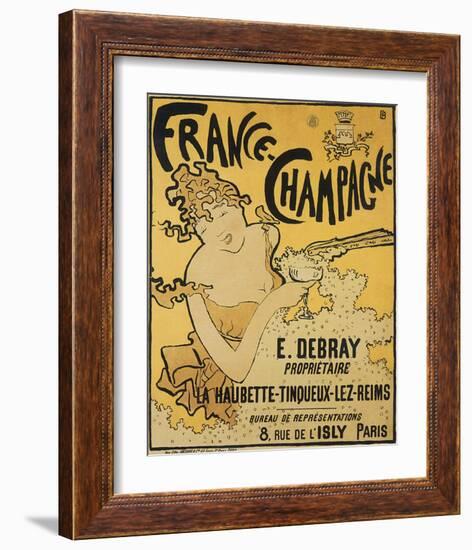 France-Champagne-Pierre Bonnard-Framed Premium Giclee Print