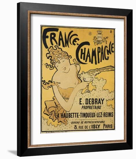 France-Champagne-Pierre Bonnard-Framed Premium Giclee Print