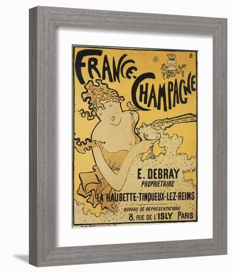 France-Champagne-Pierre Bonnard-Framed Premium Giclee Print