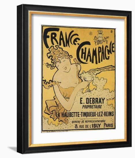 France-Champagne-Pierre Bonnard-Framed Premium Giclee Print