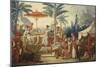 France, Chinoiseries, the Feast of the Chinese Emperor-null-Mounted Giclee Print