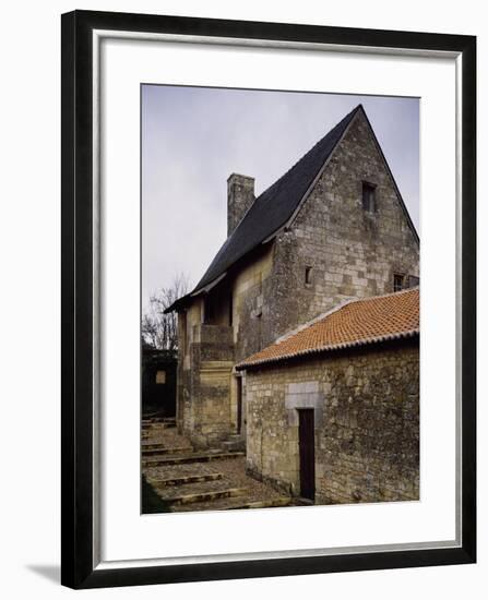 France, Chinon, Deviniere, Birthplace of Francois Rabelais-null-Framed Giclee Print