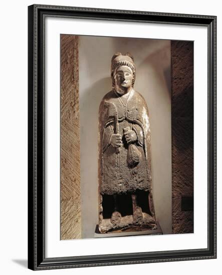 France, Compiegne, Sculpture Representing Mercury with a Stone Hatchet-null-Framed Giclee Print