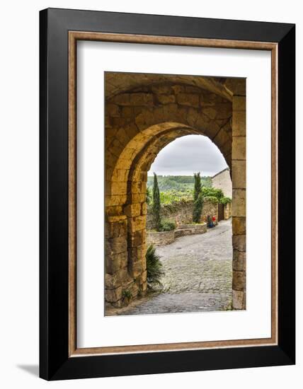 France, Cordes-sur-Ciel. A view of the countryside.-Hollice Looney-Framed Photographic Print