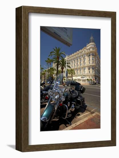 France, Cote D'Azur, Cannes, Carlton Interkontinental Hotel-Chris Seba-Framed Photographic Print