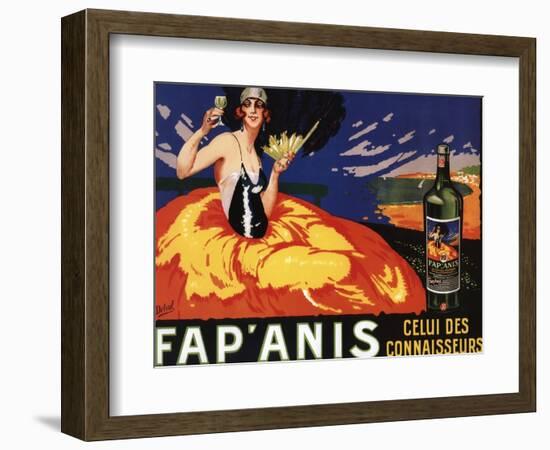 France - Fap'Anis Celui Des Connaisseurs Advertisement Poster-Lantern Press-Framed Art Print