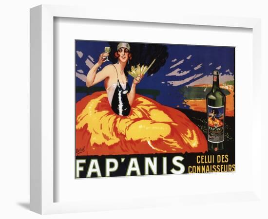 France - Fap'Anis Celui Des Connaisseurs Advertisement Poster-Lantern Press-Framed Art Print