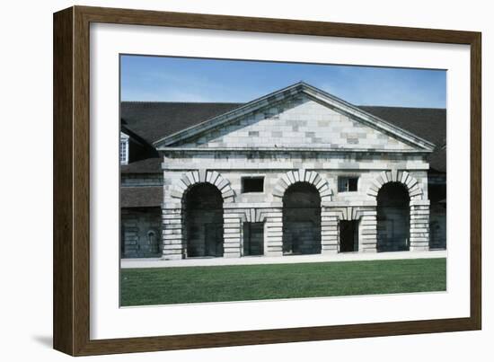 France, Franche-Comte, Arc-Et-Senans, Royal Saltworks-null-Framed Giclee Print