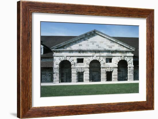 France, Franche-Comte, Arc-Et-Senans, Royal Saltworks-null-Framed Giclee Print