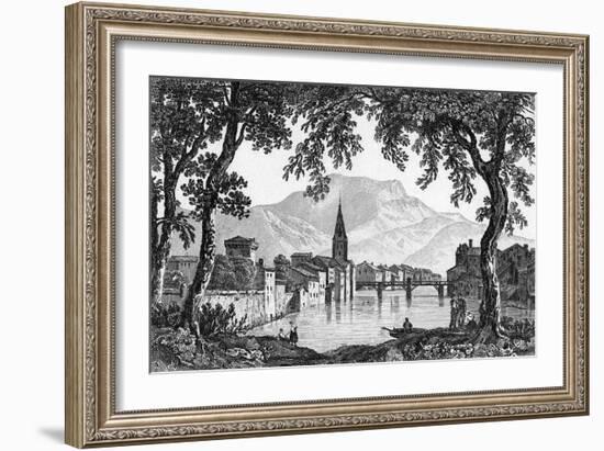 France Grenoble-null-Framed Art Print