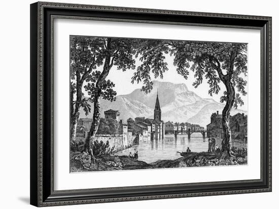 France Grenoble-null-Framed Art Print