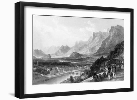 France Grenoble-Thomas Allom-Framed Art Print