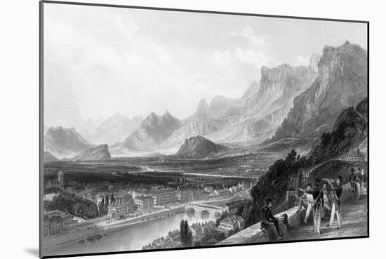 France Grenoble-Thomas Allom-Mounted Art Print