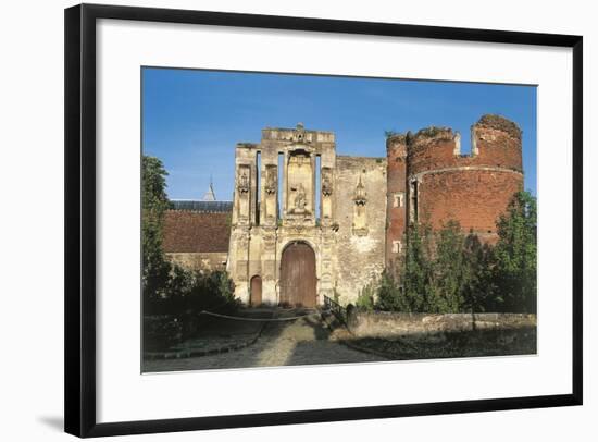 France, Ile-De-France, Nantouillet, Renaissance Castle-null-Framed Giclee Print