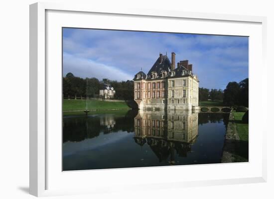 France, Ile-De-France, Ormesson-Sur-Marne, Castle of Ormesson, 16th Century-null-Framed Giclee Print