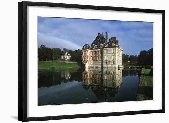 France, Ile-De-France, Ormesson-Sur-Marne, Castle of Ormesson, 16th Century-null-Framed Giclee Print