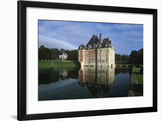 France, Ile-De-France, Ormesson-Sur-Marne, Castle of Ormesson, 16th Century-null-Framed Giclee Print