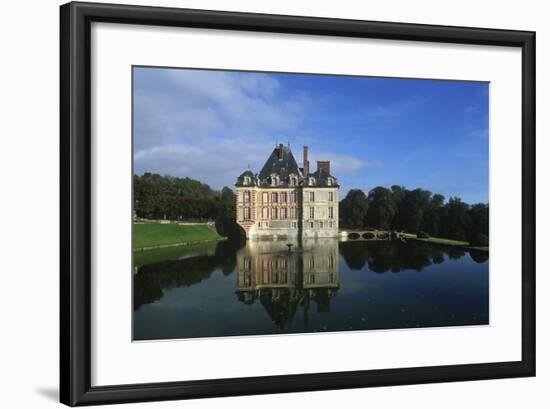 France, Ile-De-France, Ormesson-Sur-Marne, Castle of Ormesson, 16th Century-null-Framed Giclee Print