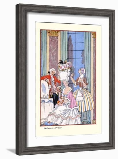 France in the 18th Century-Georges Barbier-Framed Art Print