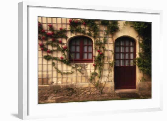 France, Indre-Et-Loire, Loire Valley, Chateau De Chenonceau, Doorway-Walter Bibikow-Framed Photographic Print
